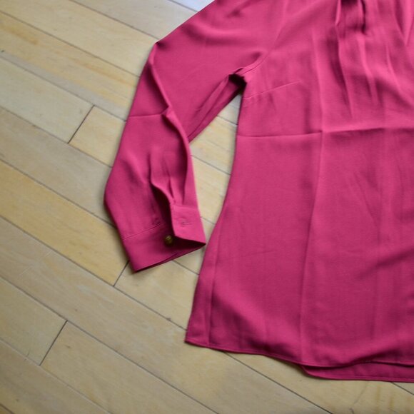 Soft Surroundings Akira Blouse Garnet Size M NWT - Picture 6 of 10